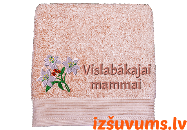 Izšuvums Mātes dienā - Lilijas